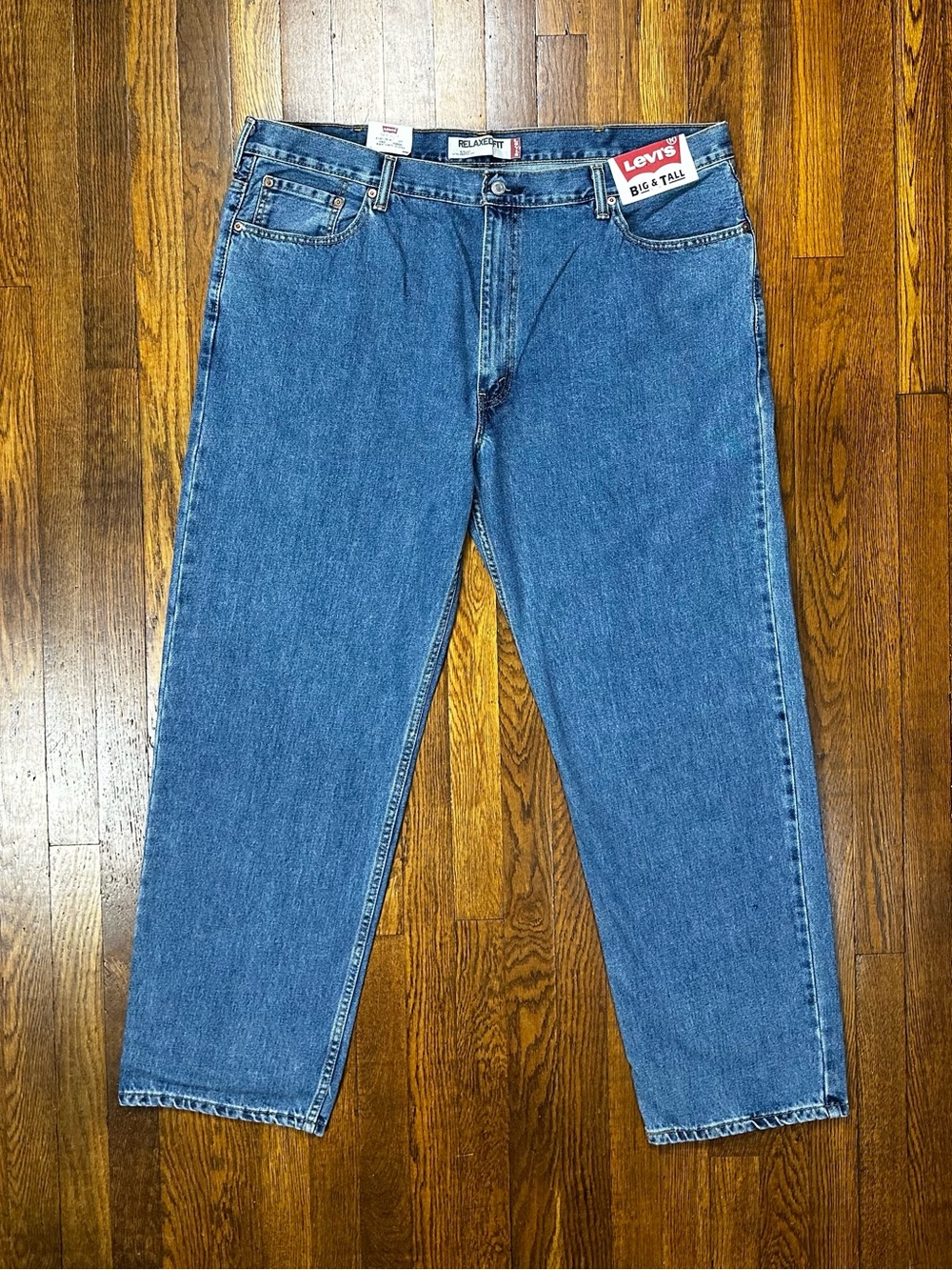 Levi's Men's Blue Relaxed Fit Jeans NEW NWT Big & Tall 44X32